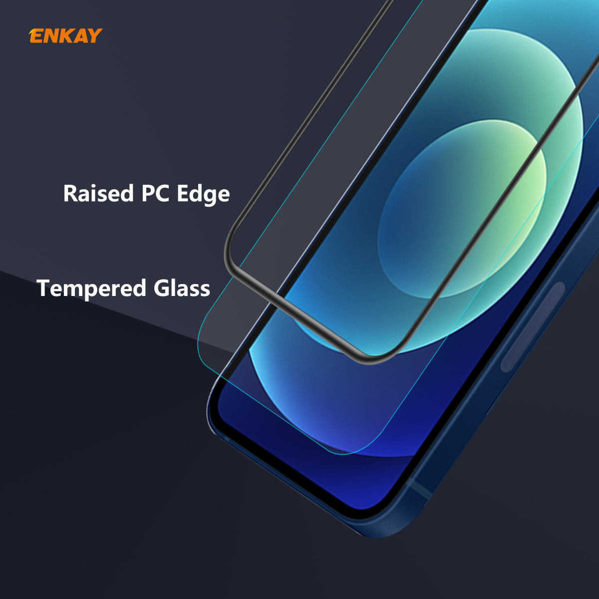 Enkay-for-iPhone-12-Mini-Front-Flim-9H-Anti-Explosion-Hot-Blending-Full-Glue-Full-Coverage-Tempered--1769785-6